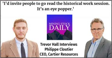 Trevor Hall of Mining Stock Daily interviews Philippe Cloutier about progress on the drill program