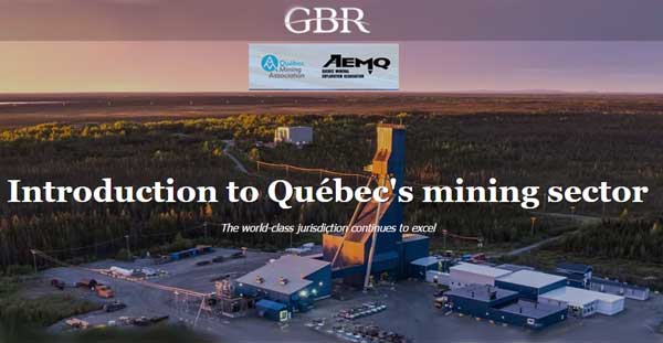 Cartier Featured in ‘Quebec Mining 2022’ Publication